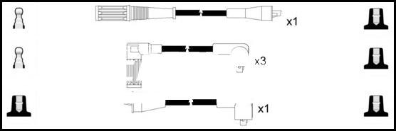 LEMARK HOES138 - Комплект запалителеи кабели vvparts.bg