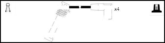 LEMARK HOES1337 - Комплект запалителеи кабели vvparts.bg