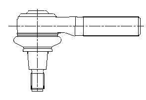 Lemförder 022 190 006 517 - Накрайник на напречна кормилна щанга vvparts.bg