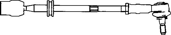 Lemförder 14454 01 - Напречна кормилна щанга vvparts.bg