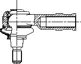 Lemförder 11644 01 - Накрайник на напречна кормилна щанга vvparts.bg