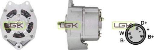 LGK 440387 - Генератор vvparts.bg