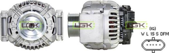 LGK 441750 - Генератор vvparts.bg