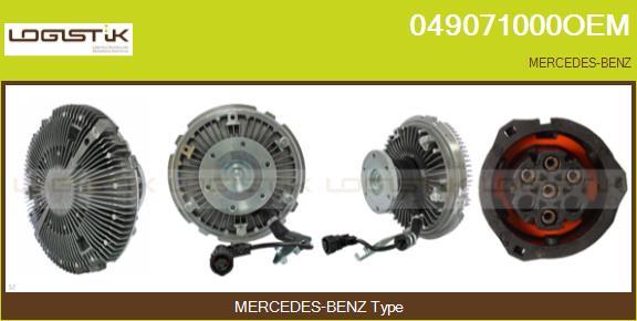 LGK 049071000OEM - Съединител, вентилатор на радиатора vvparts.bg