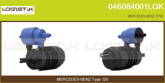 LGK 046084001LGK - Водна помпа за миещо устр., почистване на стъклата vvparts.bg