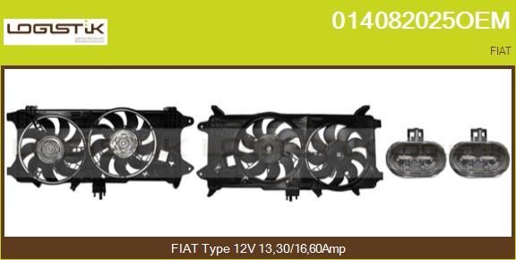 LGK 014082025OEM - Електромотор, вентилатор на радиатора vvparts.bg