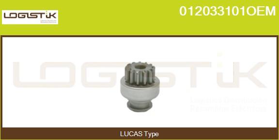 LGK 012033101OEM - Зъбно колелце, стартер vvparts.bg