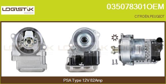 LGK 035078301OEM - Електромотор, кормилна рейка vvparts.bg