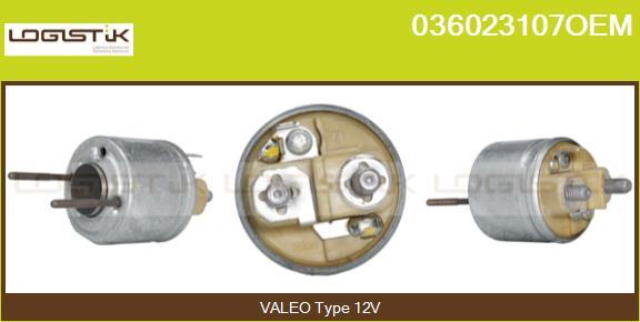 LGK 036023107OEM - Магнитен превключвател, стартер vvparts.bg