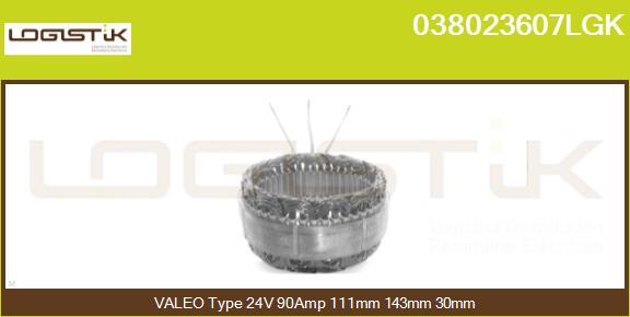 LGK 038023607LGK - Статор, генератор vvparts.bg