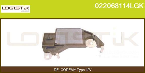 LGK 022068114LGK - Регулатор на генератор vvparts.bg