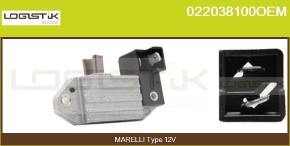 LGK 022038100OEM - Регулатор на генератор vvparts.bg