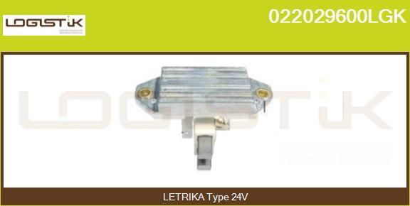 LGK 022029600LGK - Регулатор на генератор vvparts.bg