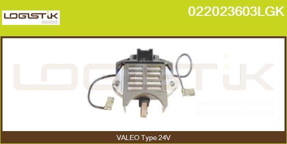 LGK 022023603LGK - Регулатор на генератор vvparts.bg