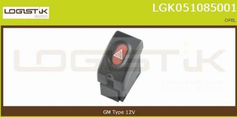 LGK LGK051085001 - Ключ за аварийни мигачи vvparts.bg