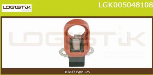 LGK LGK005048108 - Държач, карбонови четки vvparts.bg