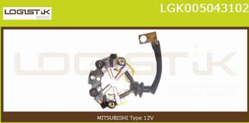 LGK LGK005043102 - Държач, карбонови четки vvparts.bg