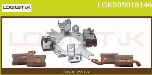 LGK LGK005018146 - Държач, карбонови четки vvparts.bg