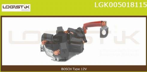 LGK LGK005018115 - Държач, карбонови четки vvparts.bg