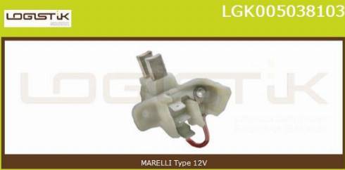 LGK LGK005038103 - Държач, карбонови четки vvparts.bg