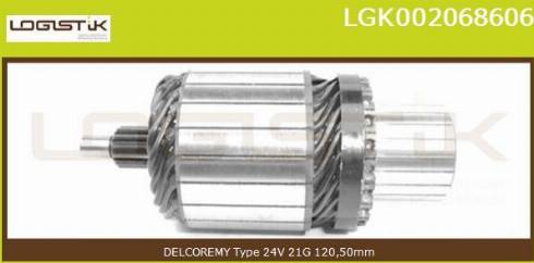 LGK LGK002068606 - Ротор, стартер vvparts.bg