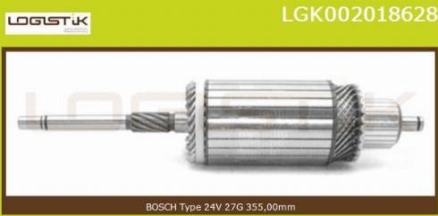 LGK LGK002018628 - Ротор, стартер vvparts.bg