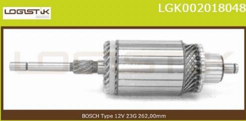 LGK LGK002018048 - Ротор, стартер vvparts.bg