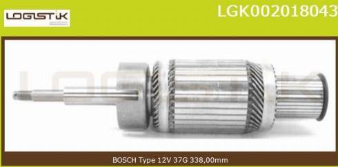 LGK LGK002018043 - Ротор, стартер vvparts.bg