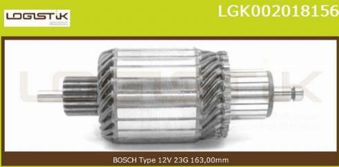 LGK LGK002018156 - Ротор, стартер vvparts.bg