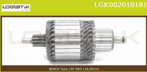 LGK LGK002018181 - Ротор, стартер vvparts.bg