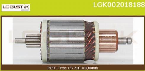 LGK LGK002018188 - Ротор, стартер vvparts.bg