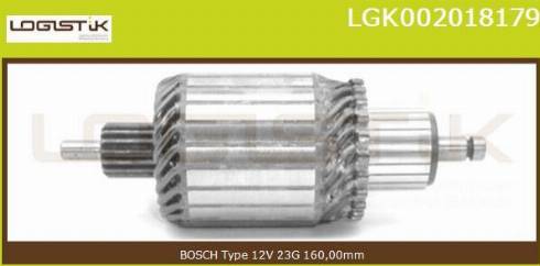 LGK LGK002018179 - Ротор, стартер vvparts.bg