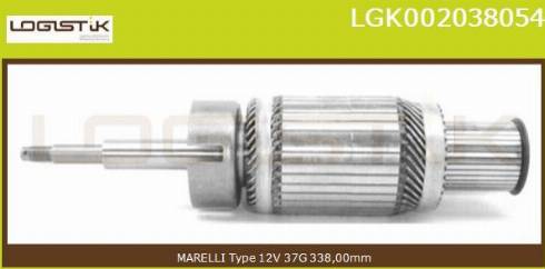 LGK LGK002038054 - Ротор, стартер vvparts.bg