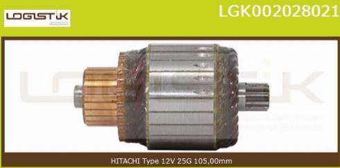LGK LGK002028021 - Ротор, стартер vvparts.bg