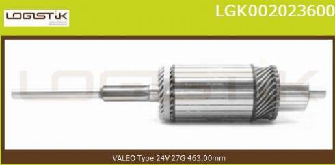 LGK LGK002023600 - Ротор, стартер vvparts.bg