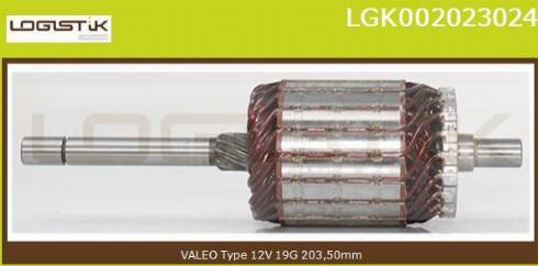 LGK LGK002023024 - Ротор, стартер vvparts.bg