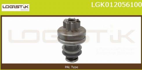 LGK LGK012056100 - Зъбно колелце, стартер vvparts.bg