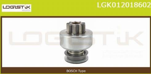 LGK LGK012018602 - Зъбно колелце, стартер vvparts.bg