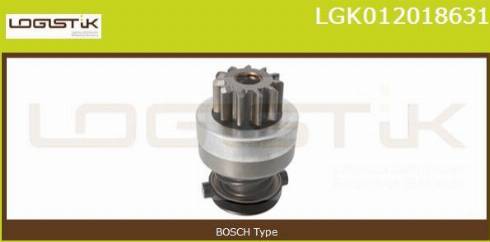 LGK LGK012018631 - Зъбно колелце, стартер vvparts.bg
