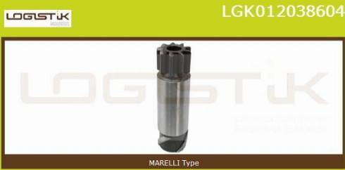 LGK LGK012038604 - Зъбно колелце, стартер vvparts.bg