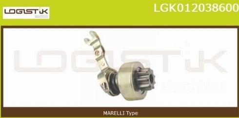 LGK LGK012038600 - Зъбно колелце, стартер vvparts.bg
