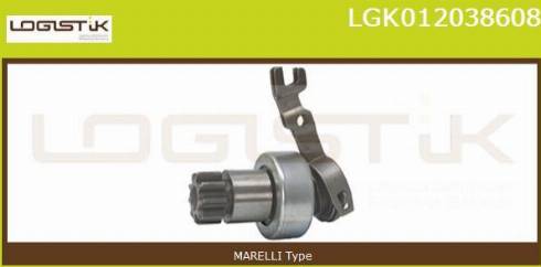 LGK LGK012038608 - Зъбно колелце, стартер vvparts.bg
