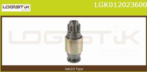 LGK LGK012023600 - Зъбно колелце, стартер vvparts.bg