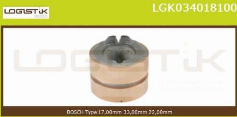 LGK LGK034018100 - Колектор, генератор vvparts.bg