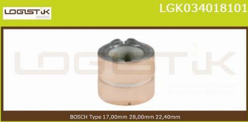 LGK LGK034018101 - Колектор, генератор vvparts.bg