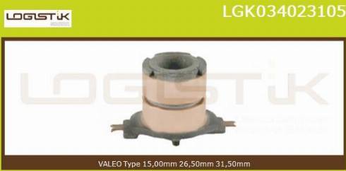 LGK LGK034023105 - Колектор, генератор vvparts.bg