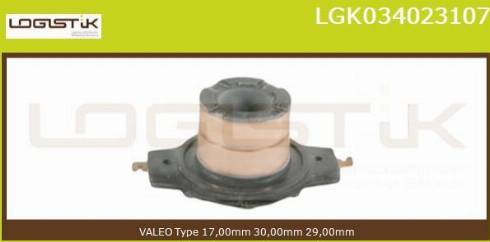 LGK LGK034023107 - Колектор, генератор vvparts.bg