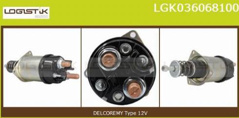 LGK LGK036068100 - Магнитен превключвател, стартер vvparts.bg