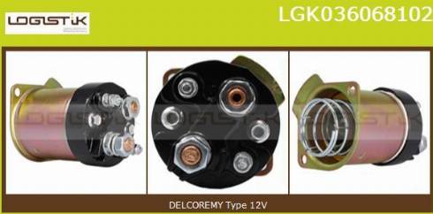 LGK LGK036068102 - Магнитен превключвател, стартер vvparts.bg