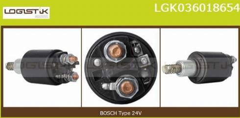 LGK LGK036018654 - Магнитен превключвател, стартер vvparts.bg